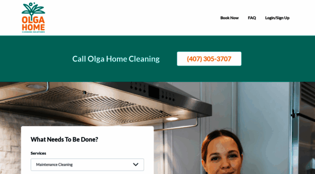 olgahomeclean.com