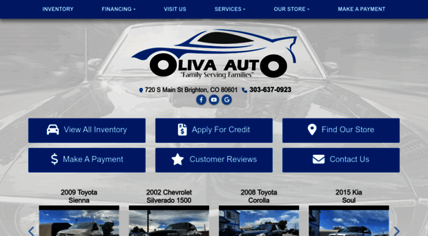 olivaautosales.com