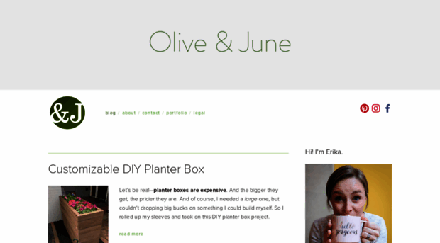 oliveandjunehome.com