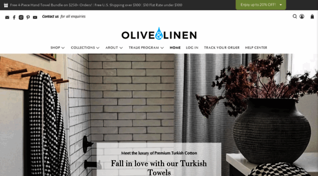 oliveandlinen.com