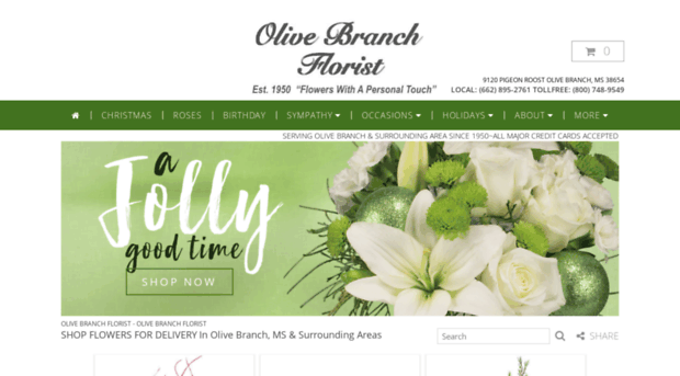 olivebranchmsflorist.com