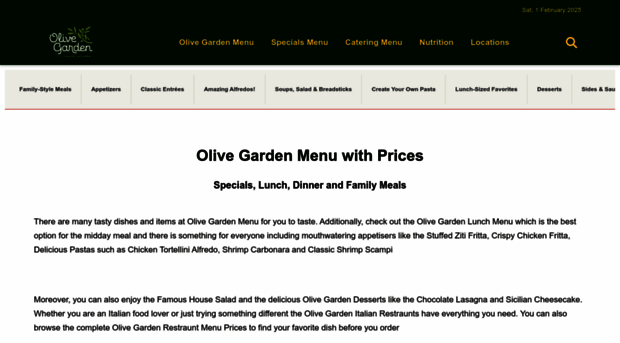 olivegardenmenus.net
