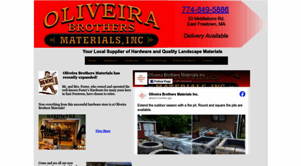 oliveirabrothersmaterials.com