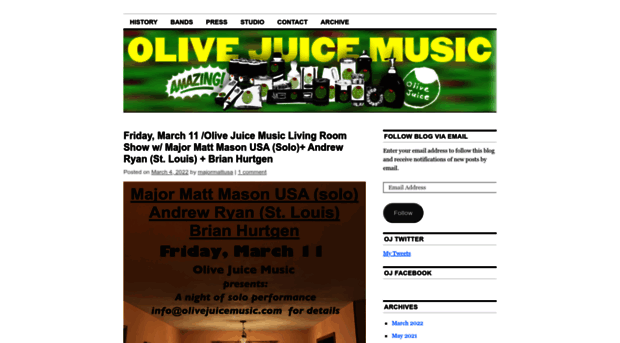 olivejuicemusic.com