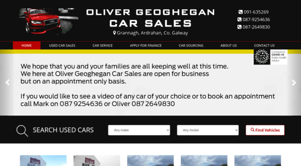 olivergeoghegancarsales.ie