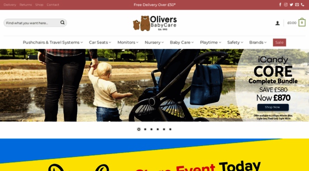 oliversbabycare.co.uk