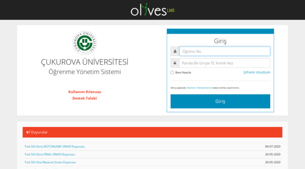 olives.cu.edu.tr