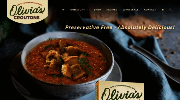 oliviascroutons.com