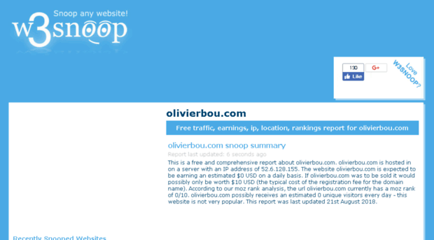 olivierbou.com.w3snoop.com