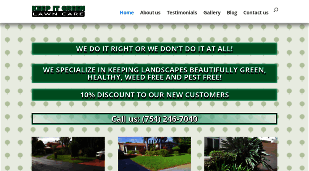 olkeepitgreenlawncare.com