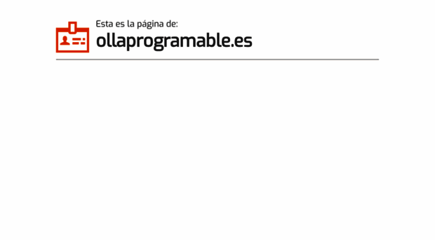ollaprogramable.es