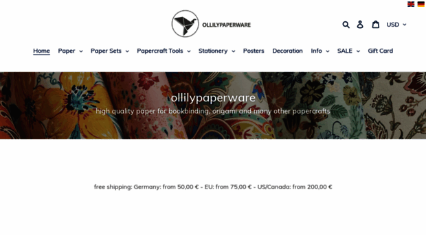 ollilypaperware.com