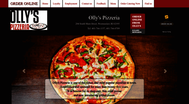 ollyspizzeria.com