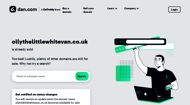 ollythelittlewhitevan.co.uk