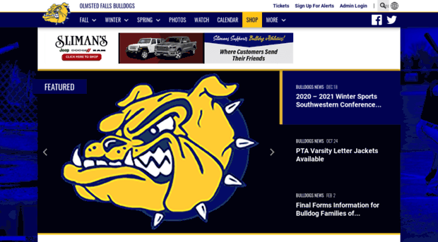 olmstedfallsathletics.net