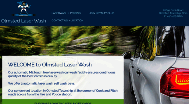 olmstedlaserwash.com