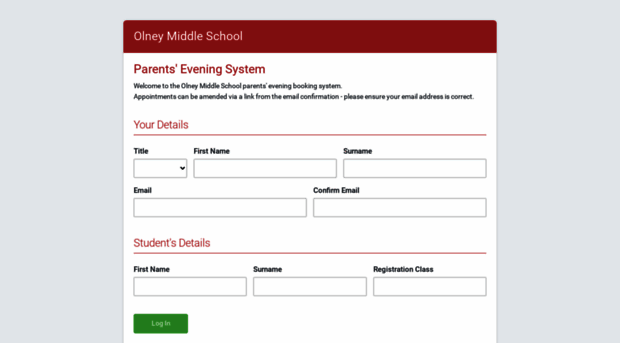 olneymiddle.parentseveningsystem.co.uk