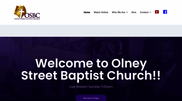 olneystreetbaptist.com