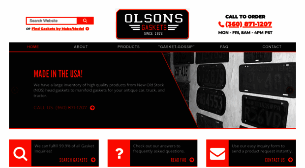 olsonsgaskets.com