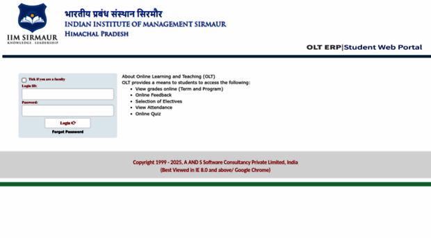 olt.iimsirmaur.ac.in