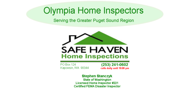 olympiahomeinspectors.com