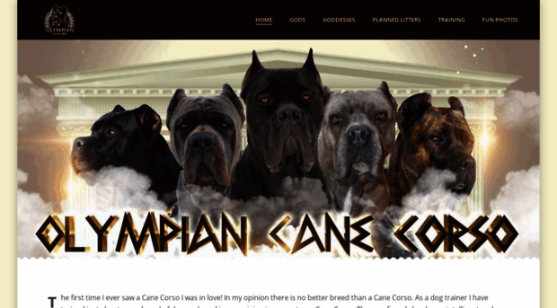 olympiancanecorso.com