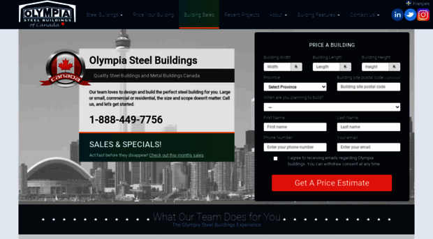 olympiasteelbuildings.ca