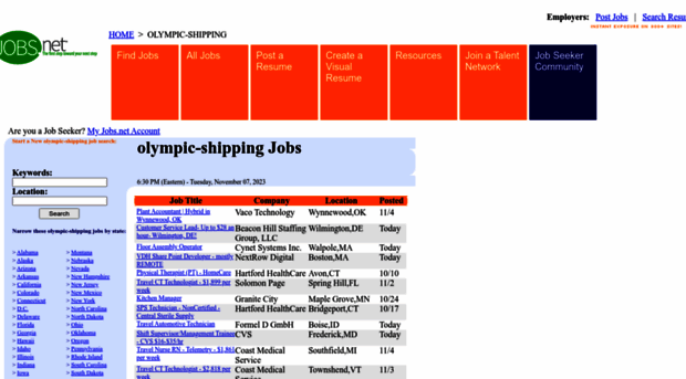 olympic-shipping.jobs.net