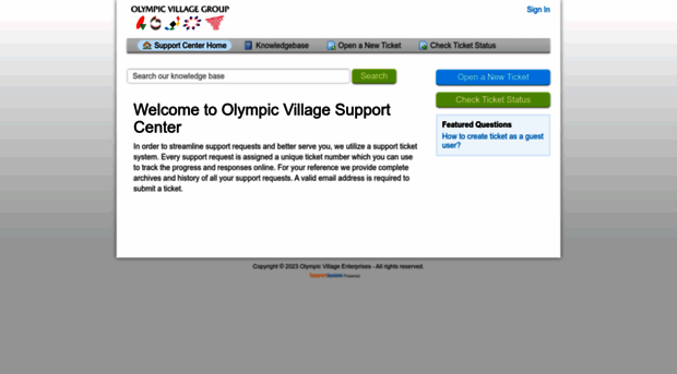 olympic.supportsystem.com