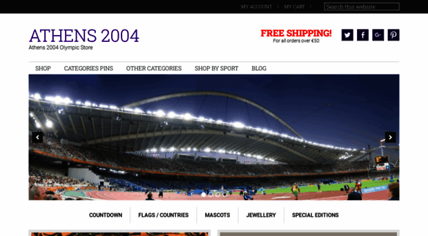 olympicgamesathens2004.com