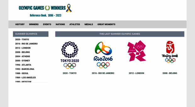 olympicgameswinners.com