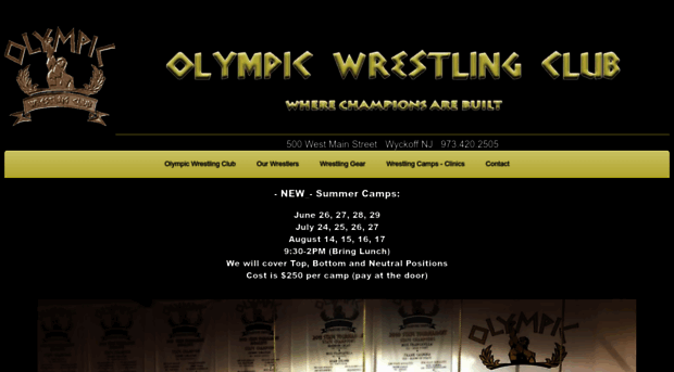 olympicwrestlingclub.com