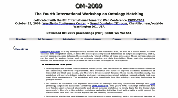 om2009.ontologymatching.org