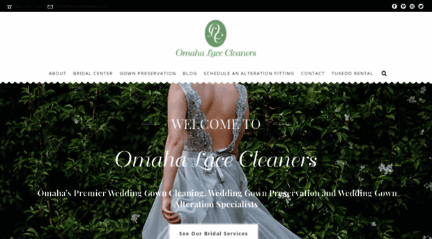 omahalacecleaners.com