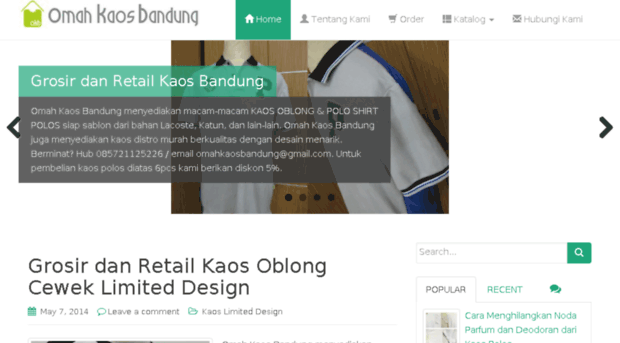 omahkaosbandung.com