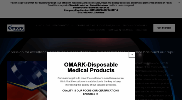 omarklabware.com