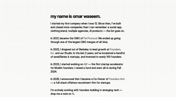 omarwasm.com