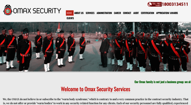 omaxsecurityservices.com