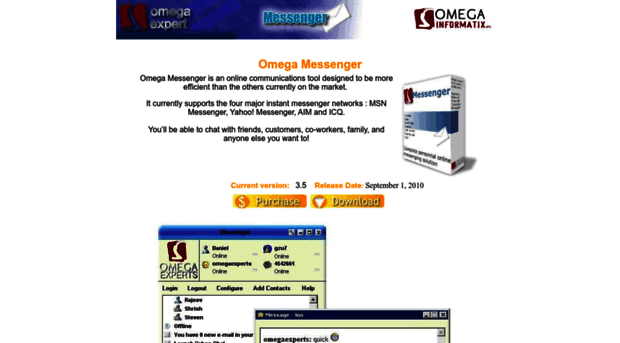 omega-messenger.com