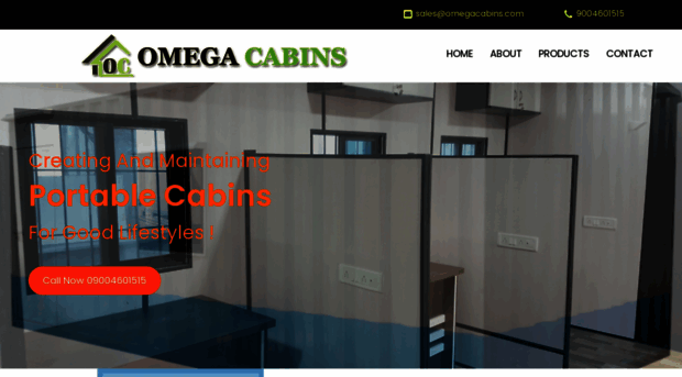 omegacabins.com