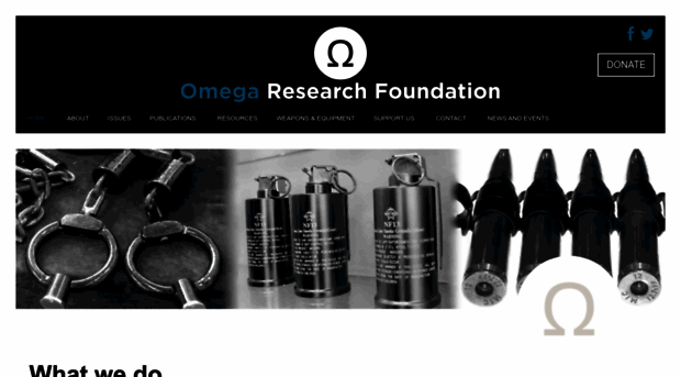 omegaresearchfoundation.org