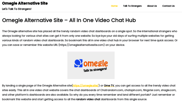 omeglealternativesite.com