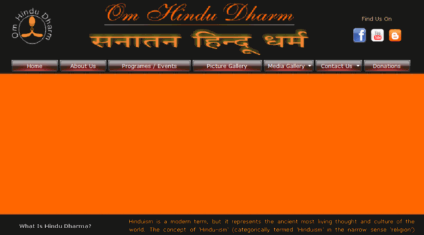 omhindudharm.com