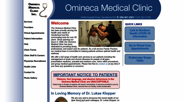 ominecamedicalclinic.com