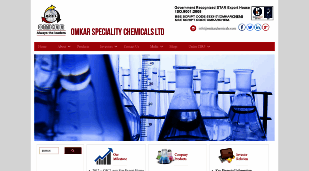 omkarchemicals.com