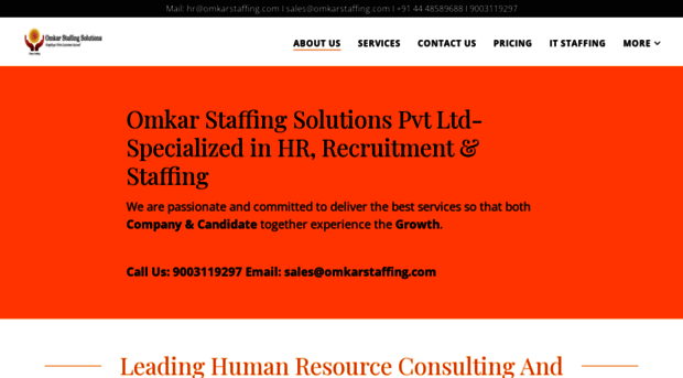 omkarstaffing.com