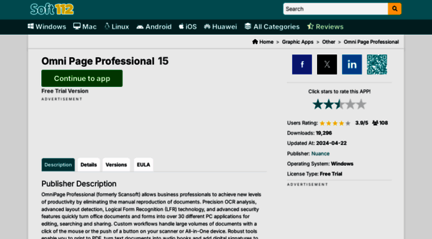 omni-page-professional.soft112.com