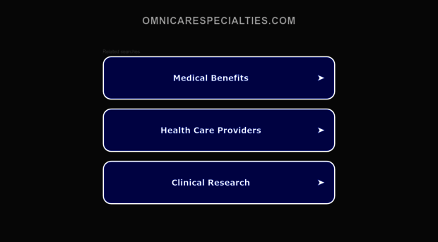 omnicarespecialties.com