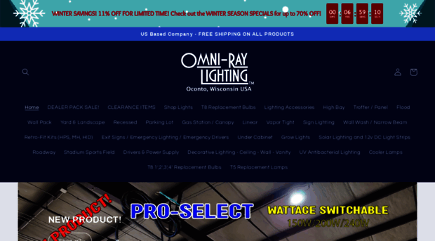 omniraylighting.com