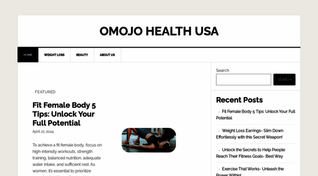 omojohealthusa.com